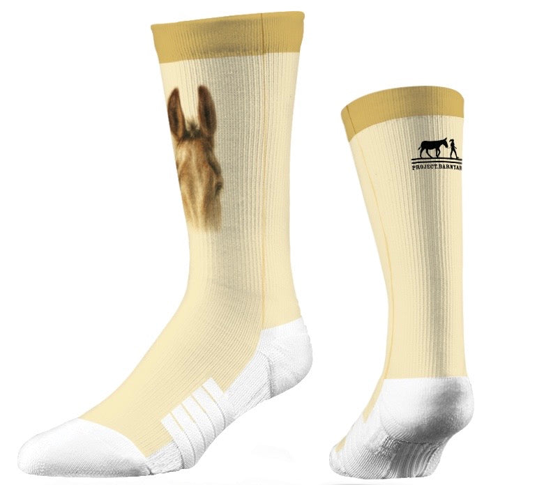 YBS Rescue Partner: Project Barnyard ‘The Walter’ Crew Sock