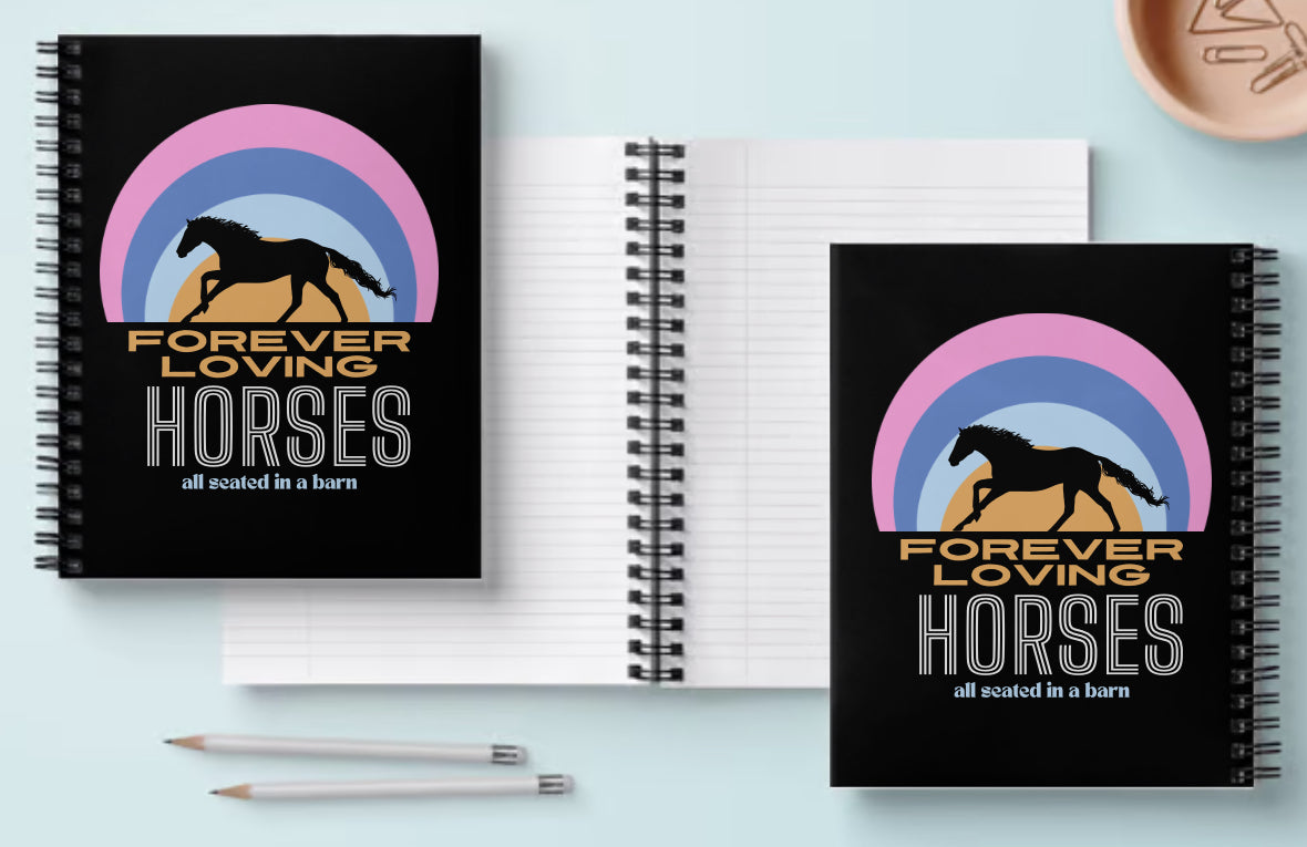 ‘Forever Loving Horses’ Notebook  image 0