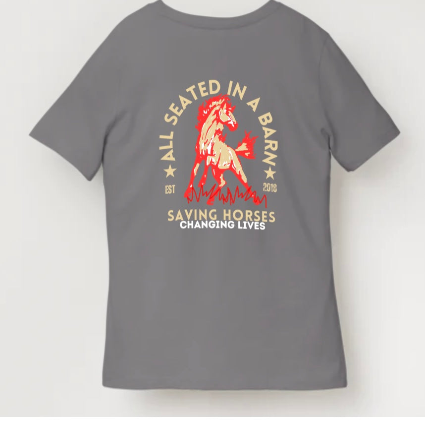 Tee Shirts – All seated in barn