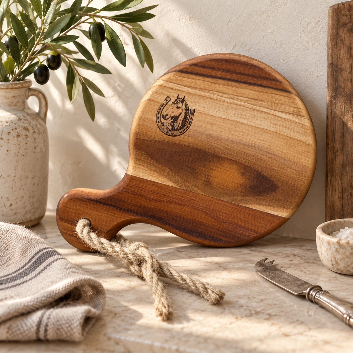 THE Mini Hand-Carved Cutting Board — The Odin Edition