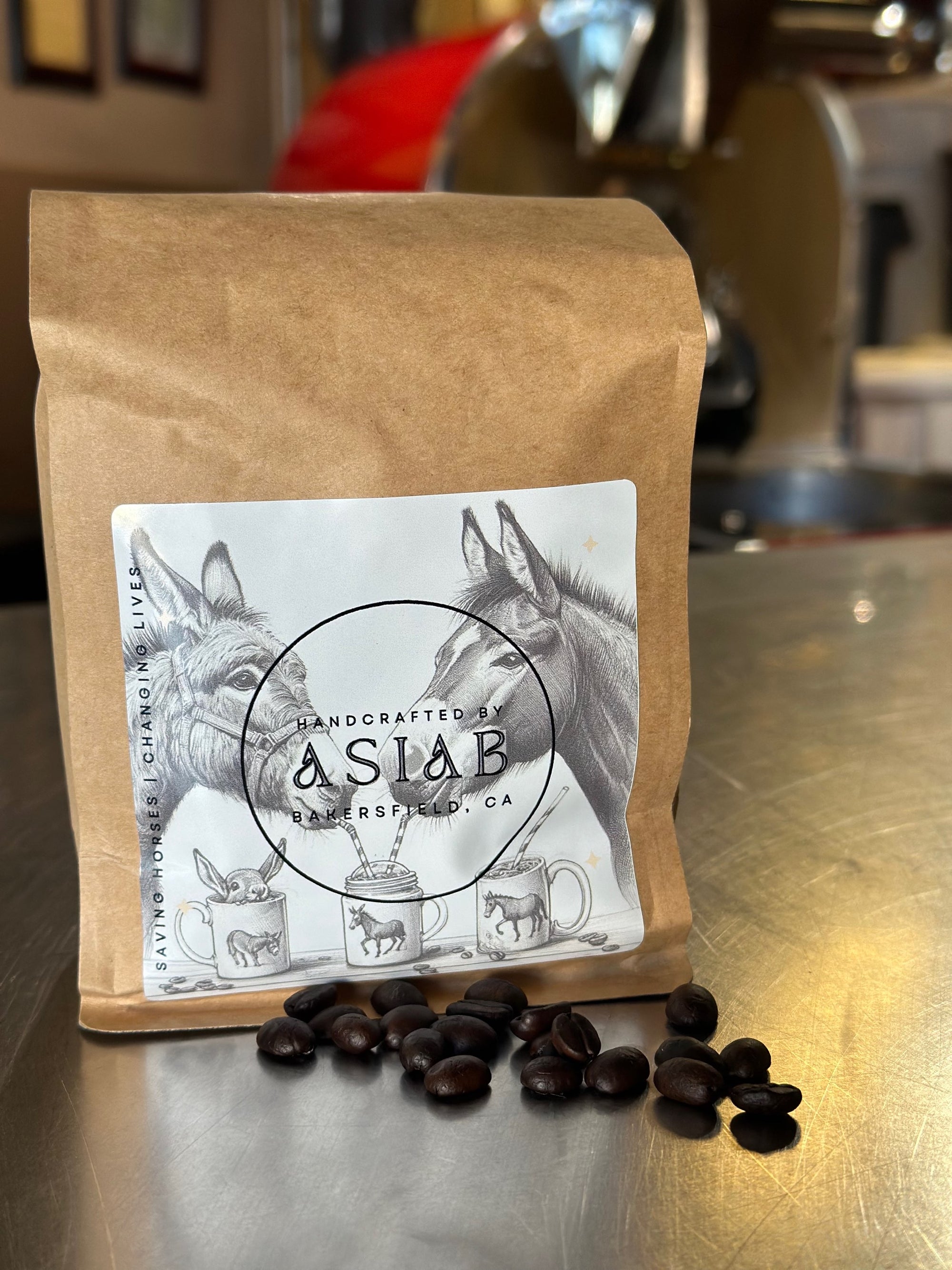 ASIAB 12oz  low acid 100% Arabica Columbian Coffee image 2