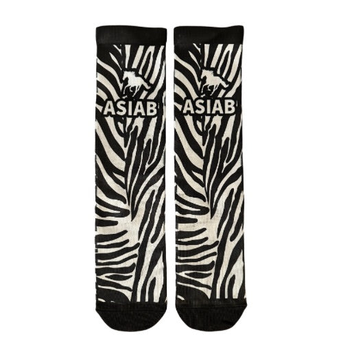 YOUVE BEEN SOCKED : Zebra Stripes image 3