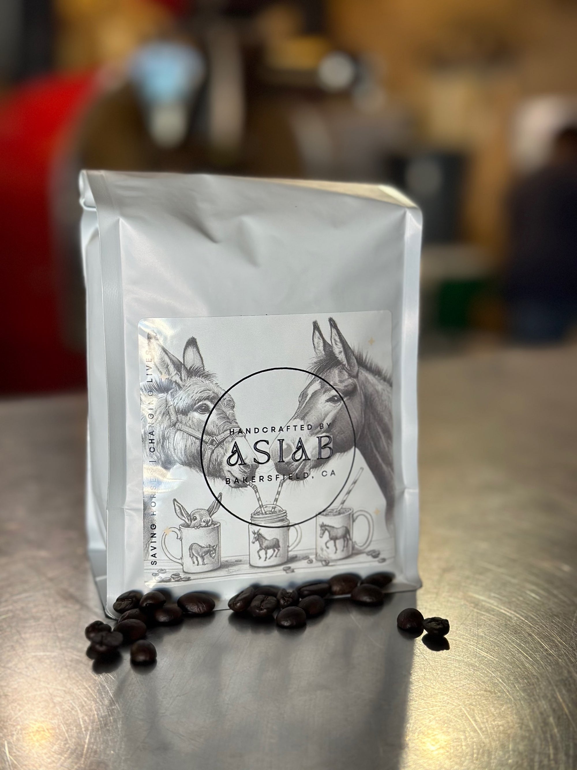 ASIAB 12oz  low acid 100% Arabica Columbian Coffee image 1