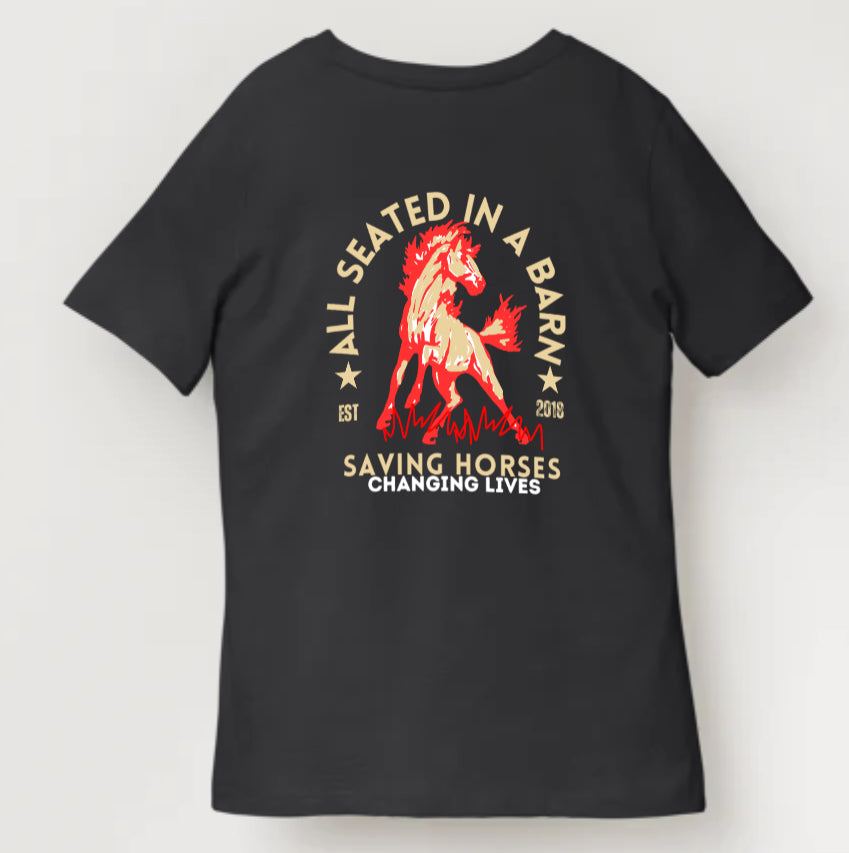 Tee Shirts – All seated in barn