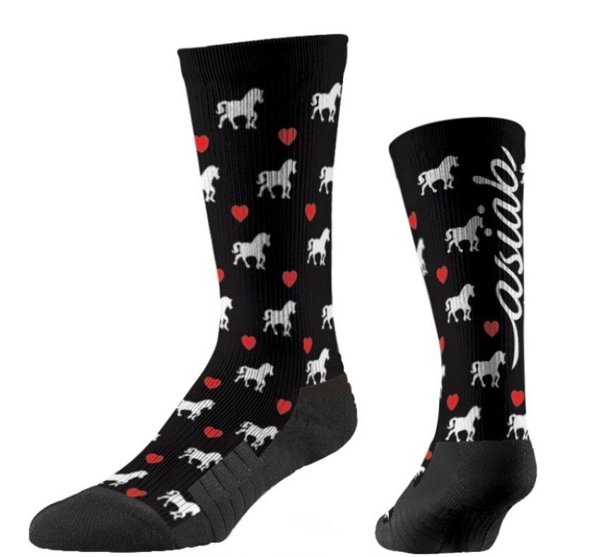 “All Heart” – Horse Sock Giveaway
