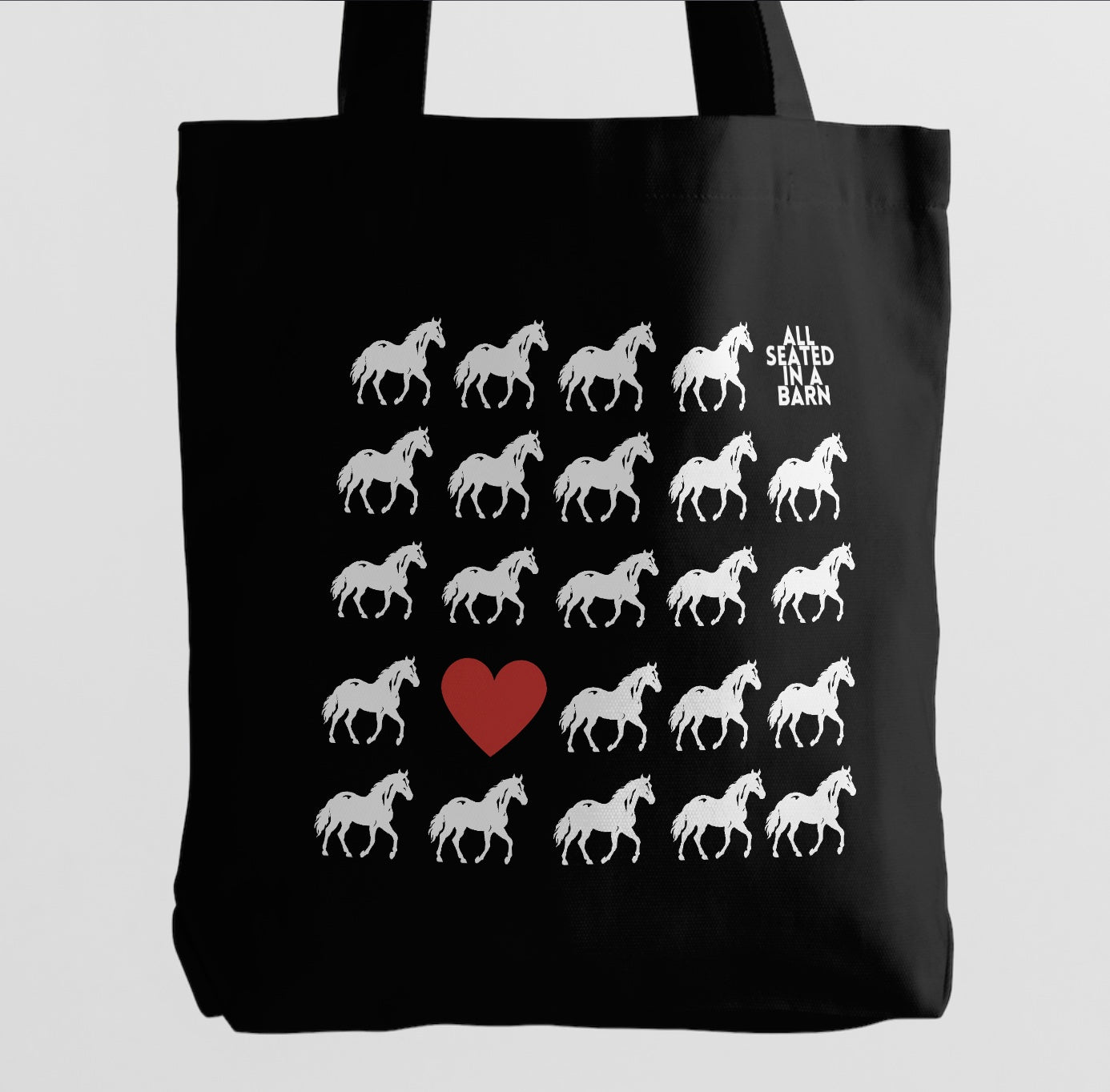 Love & Horses Tote Bag