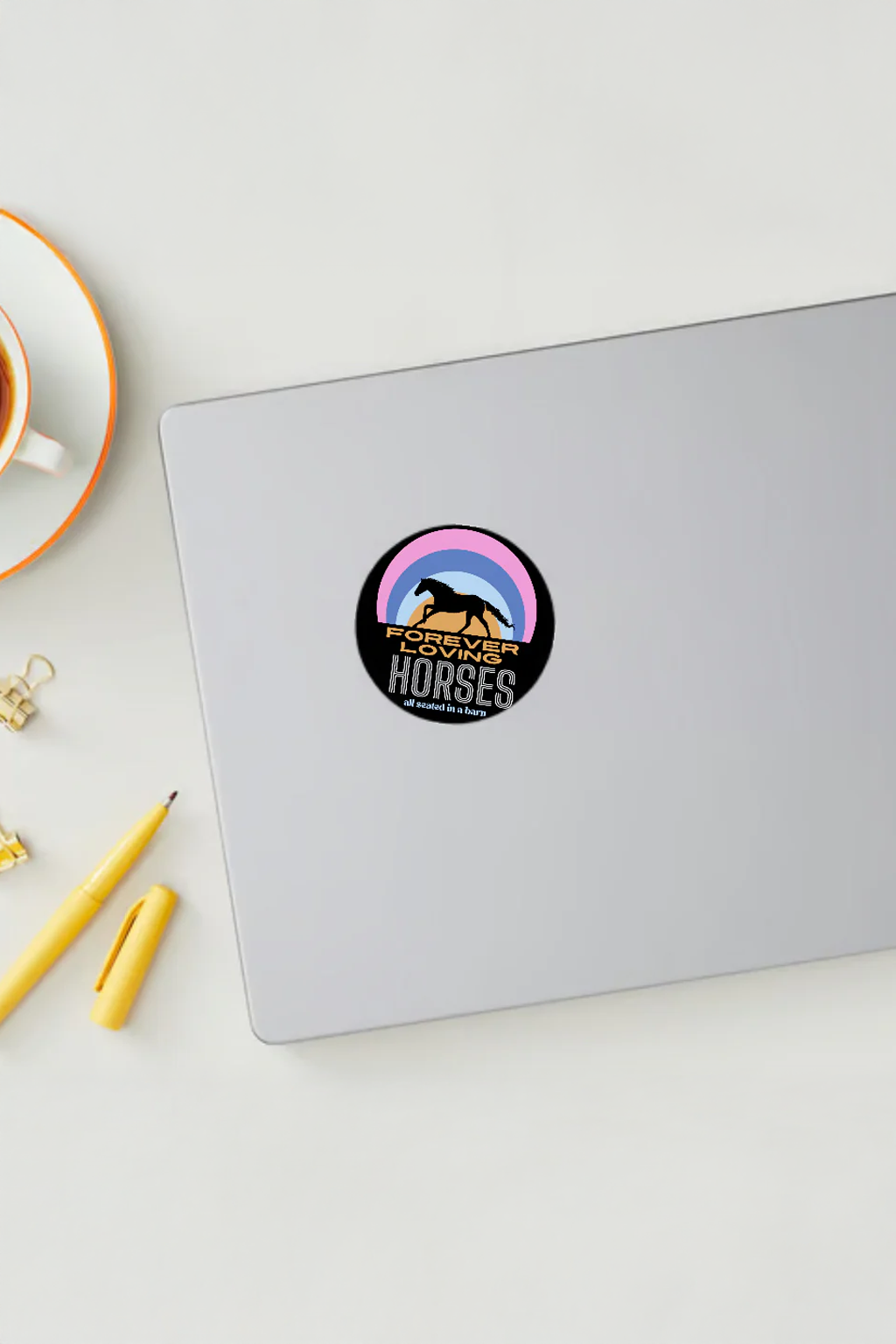 ‘Forever Loving Horses’ Sticker