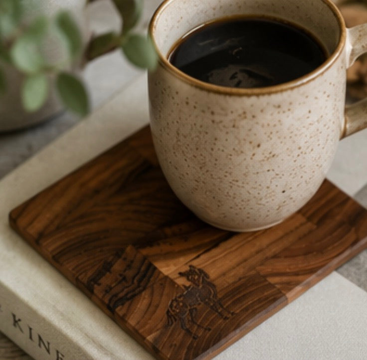 Handcrafted Wood Coasters by Jacob Langston - (pre-order)