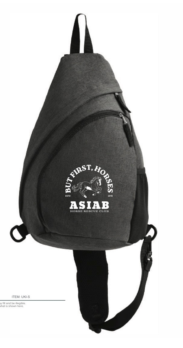Horse Rescue Club Sling Bag