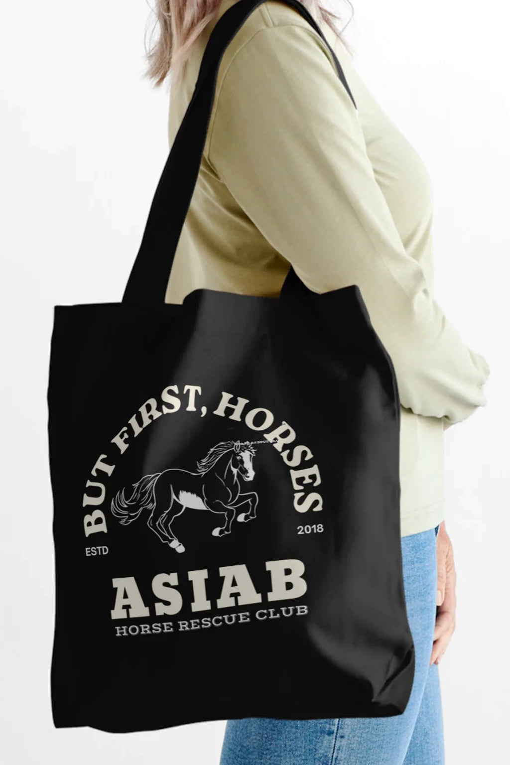 HRC Tote Bag in Black