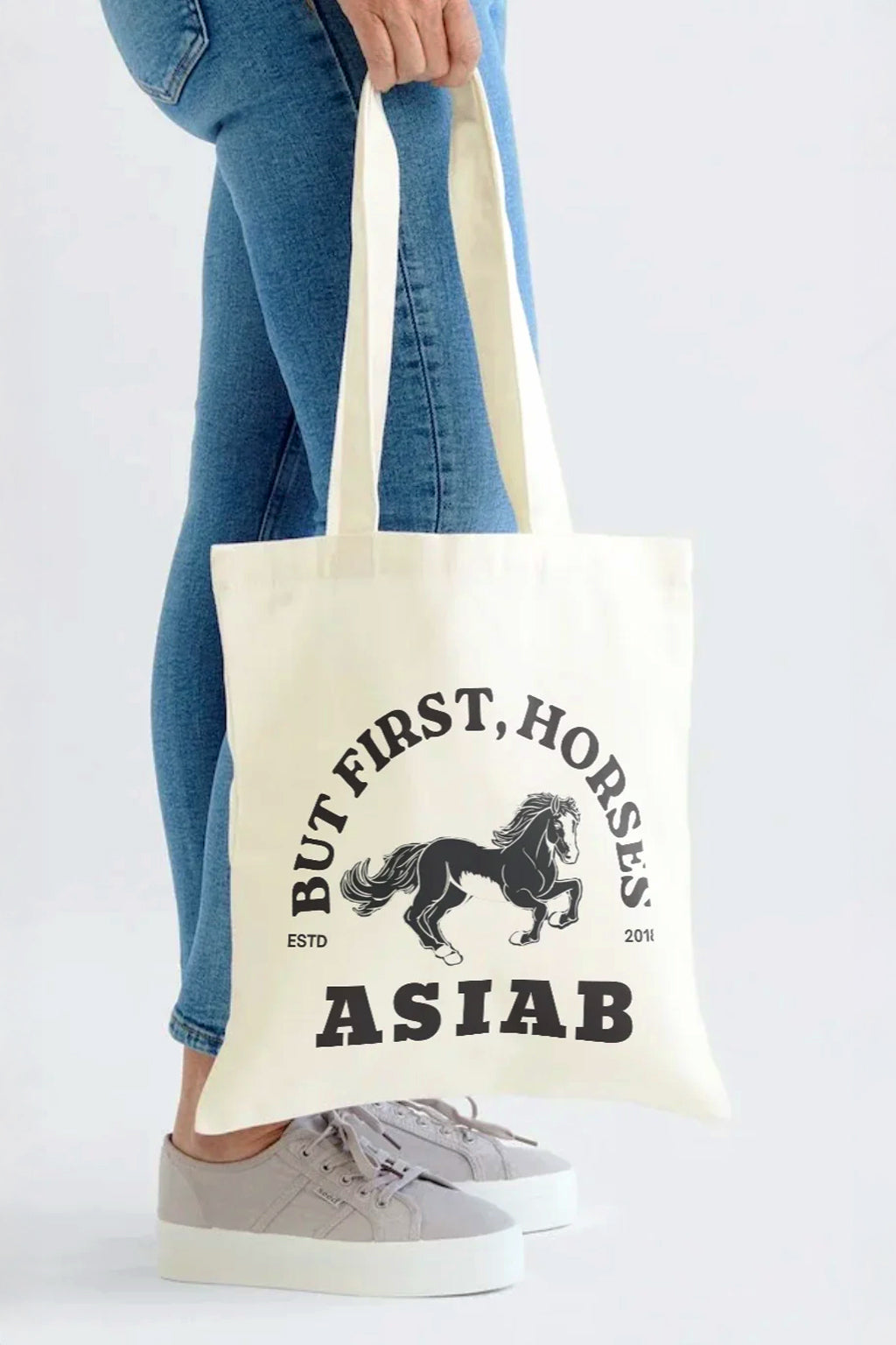 HRC Tote Bag in Cream