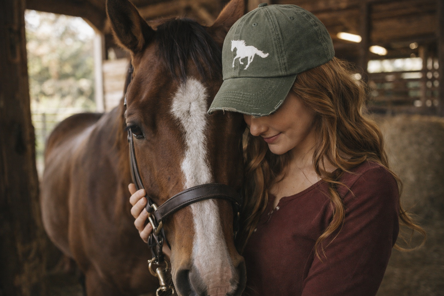 The Rescue Drop — The Distressed Olive Dad Hat - SOLD OUT