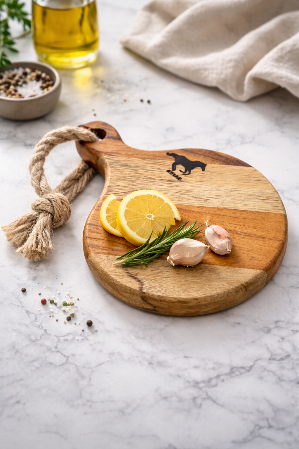 Mini Hand-Carved Cutting Board — Crafted by Jacob Langston