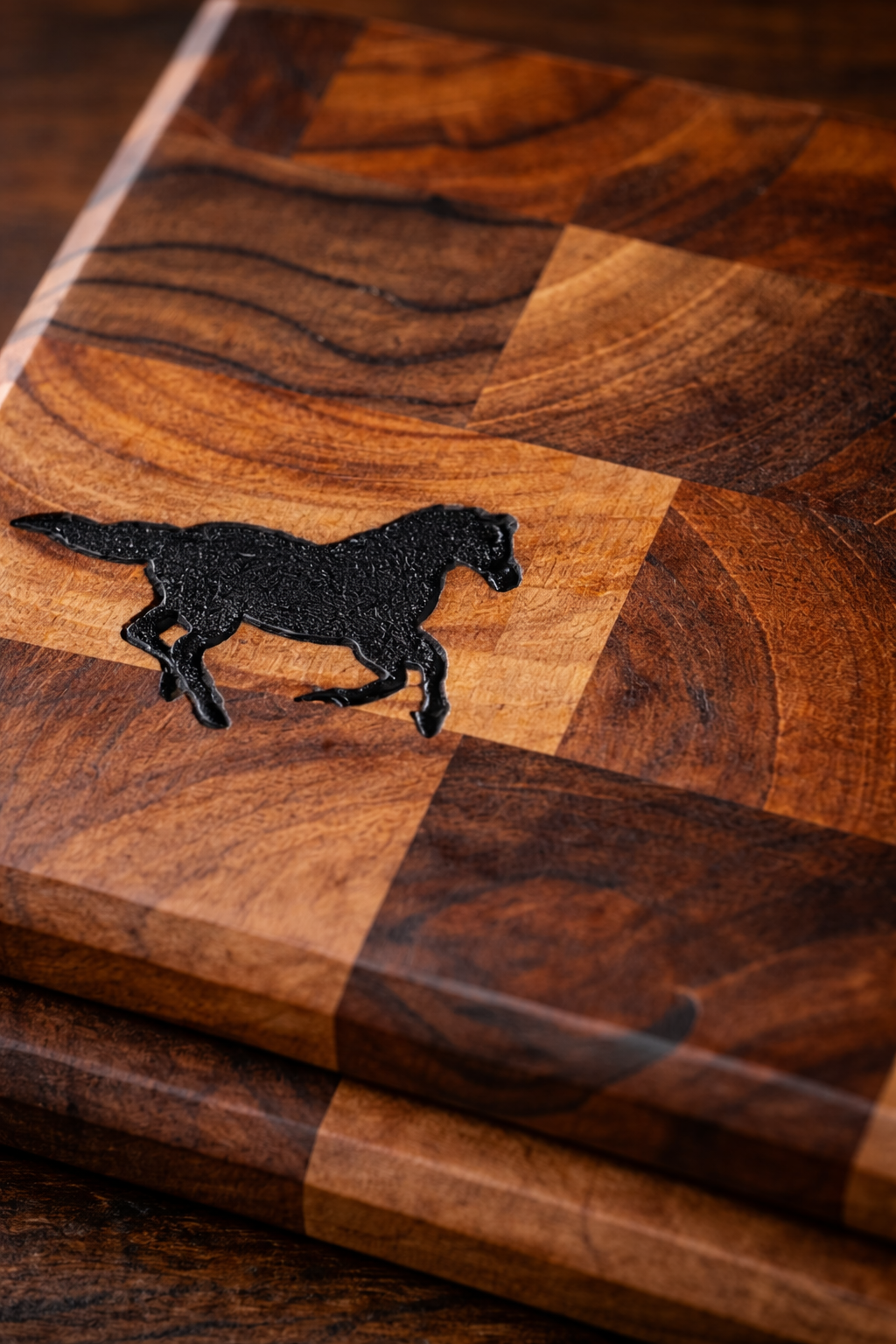 Horse Rescue Club Handcrafted Wood Coasters- set of 2 (pre-order)