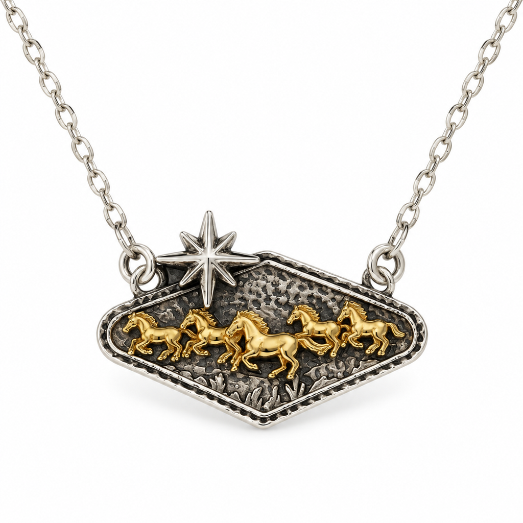 The Spirit of the Mustang Necklace