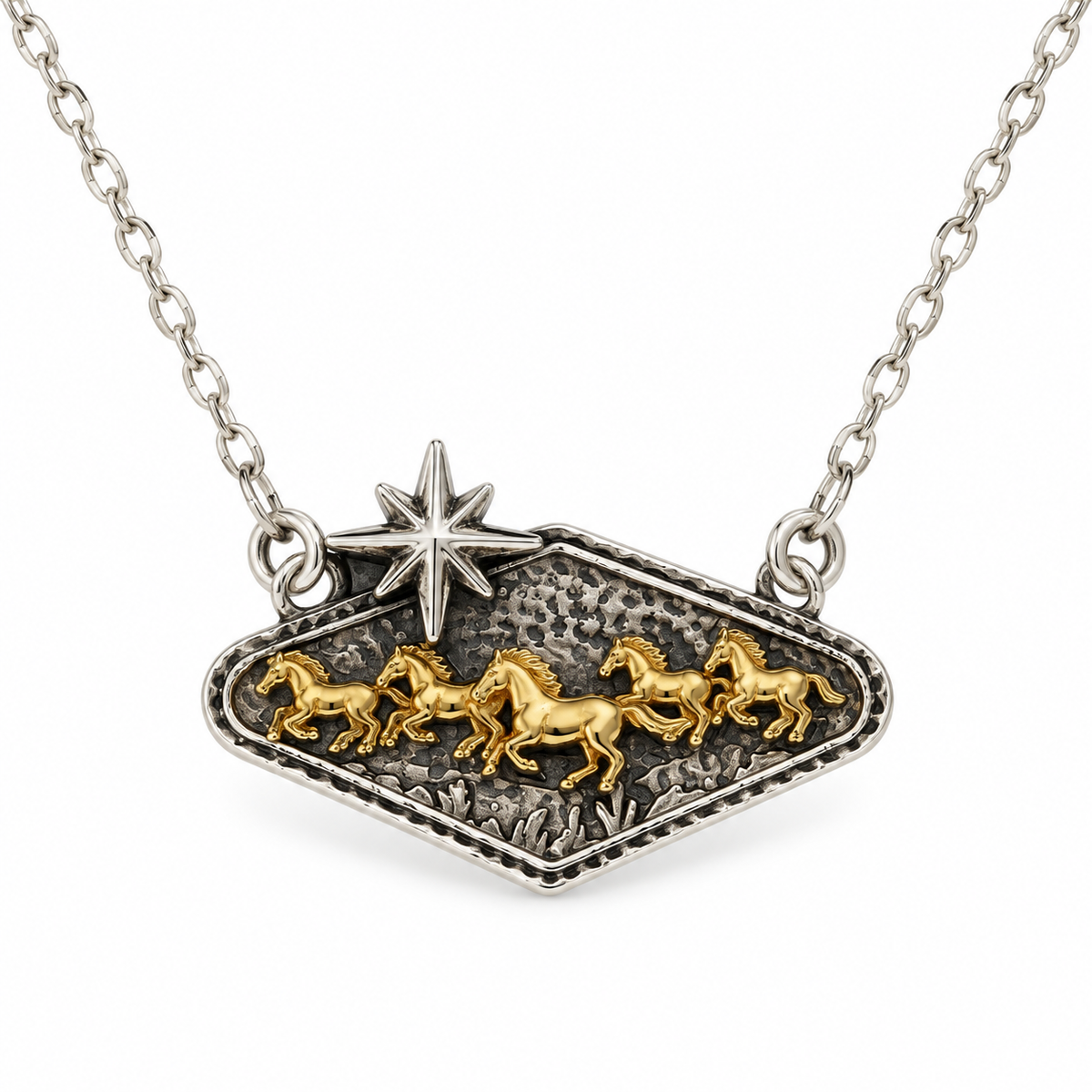 The Spirit of the Mustang Necklace