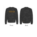 LIMITED: ASIAB Dark Camo Crewneck - Handmade