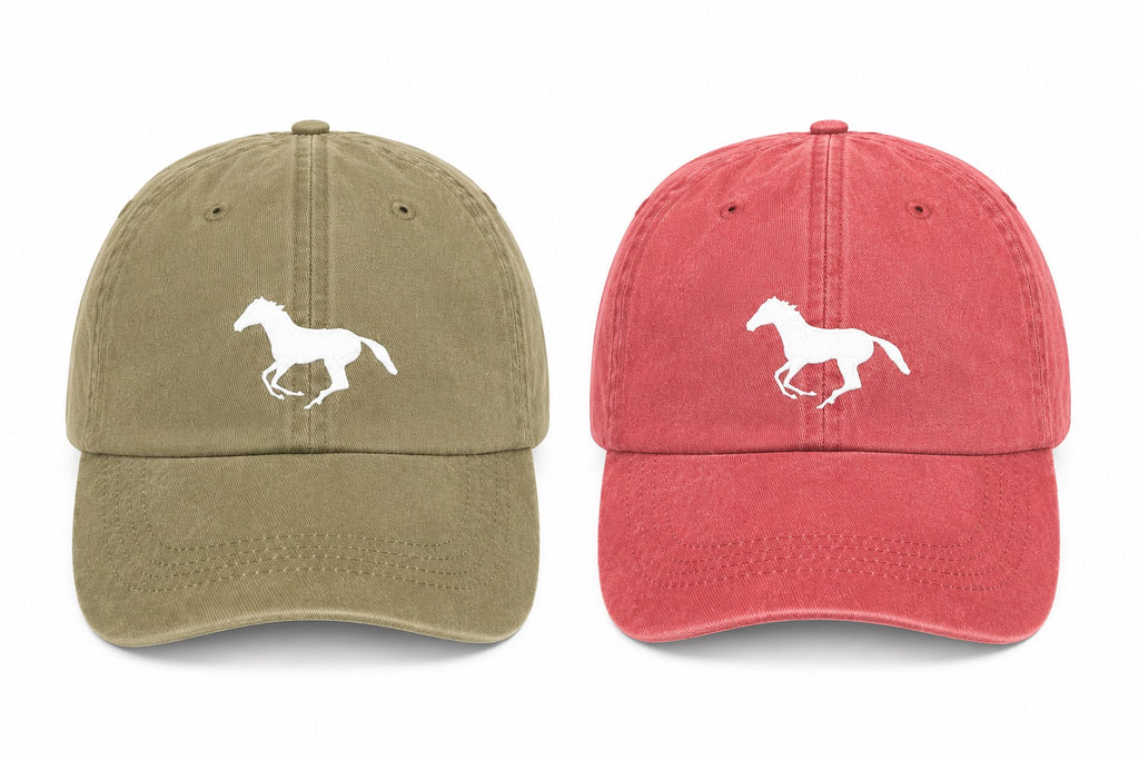 The Rescue Drop - the Dad Hat | Khaki and Vibrant Rose (LIMITED)