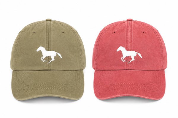 The Rescue Drop - the Dad Hat | Khaki and Vibrant Rose (LIMITED)