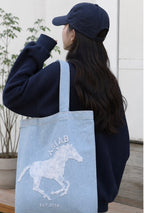 The ASIAB Denim Oversized Tote - Only 150 available