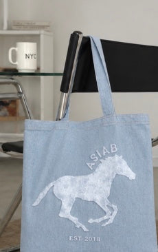 The ASIAB Denim Oversized Tote - Only 150 available