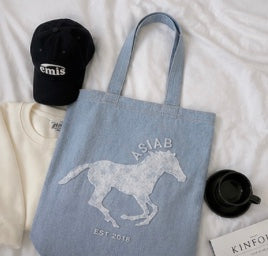 The ASIAB Denim Oversized Tote - Only 150 available