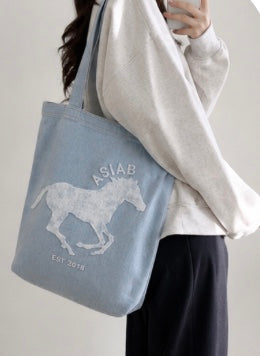 The ASIAB Denim Oversized Tote - Only 150 available