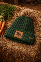 The Green Drop — ASIAB Hunter Knit Beanie