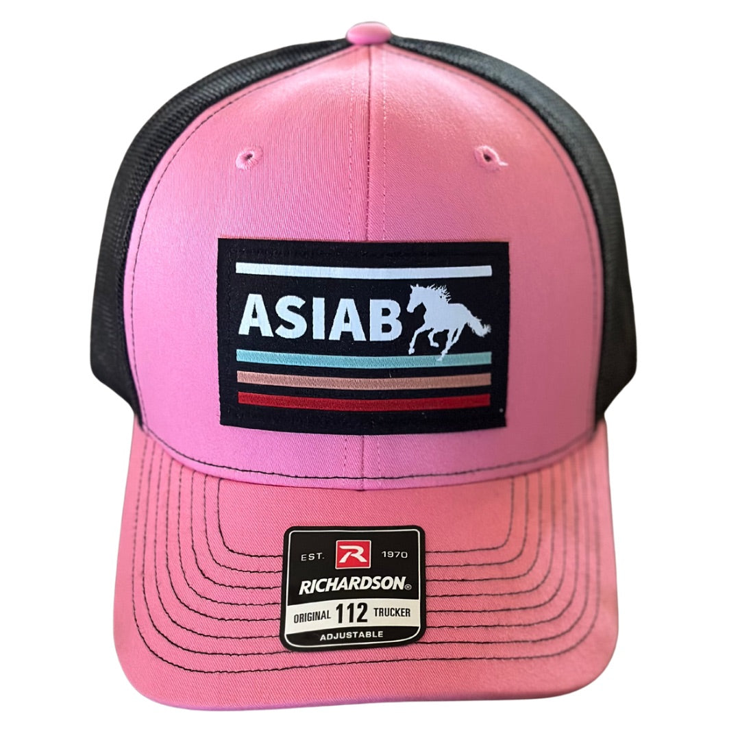 ASIAB OG Trucker Hat - Pink / Black image 0