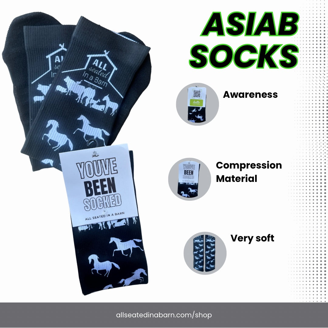 YOUVE BEEN SOCKED : White OG sock  image 1